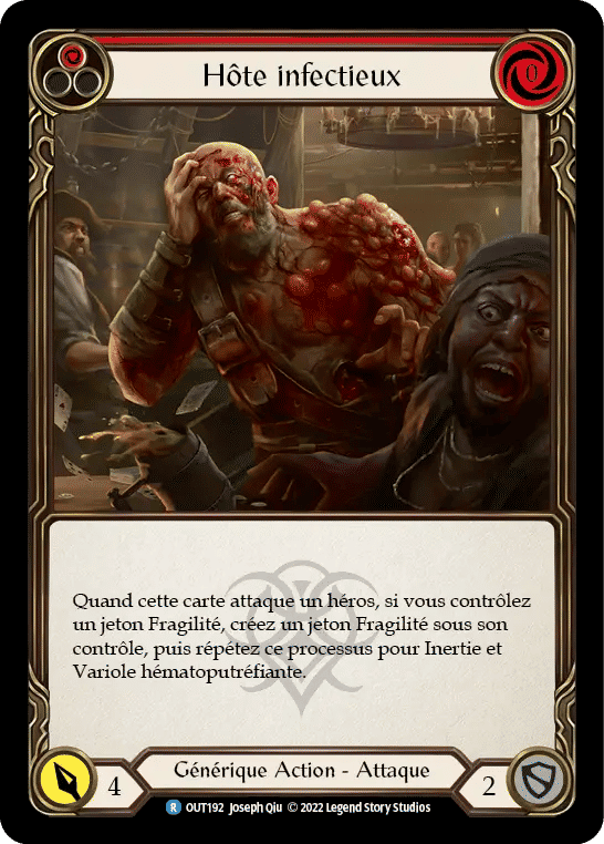 Hôte infectieux — Outsiders — Flesh and Blood