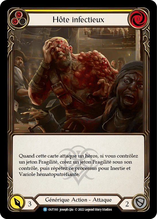 Hôte infectieux — Outsiders — Flesh and Blood