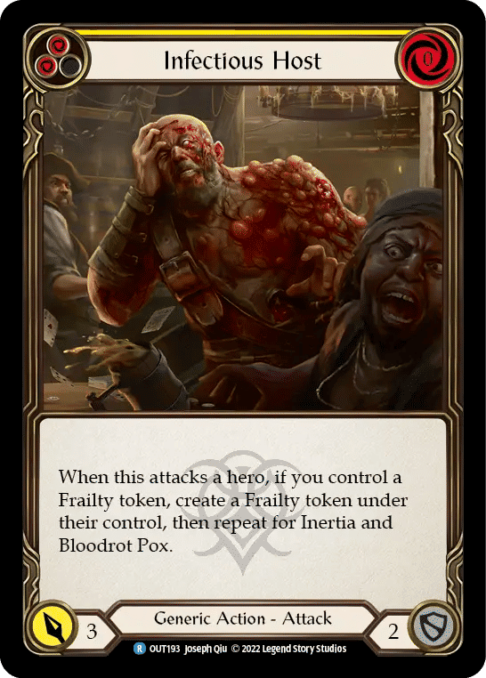 Infectious Host (Yellow) — Outsiders — Flesh and Blood
