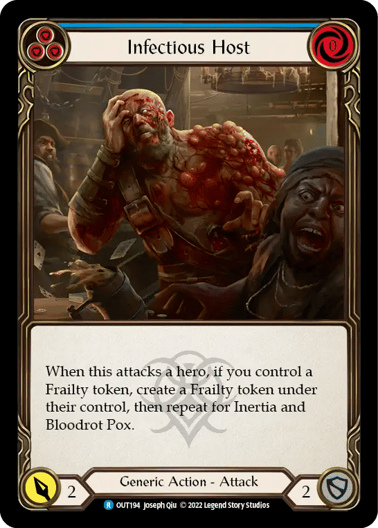 Infectious Host (Blue) — Outsiders — Flesh and Blood