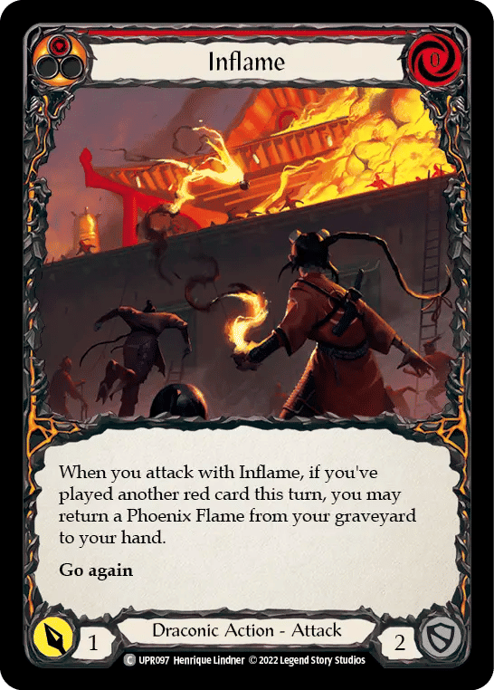 Inflame (Red) — Uprising — Flesh and Blood