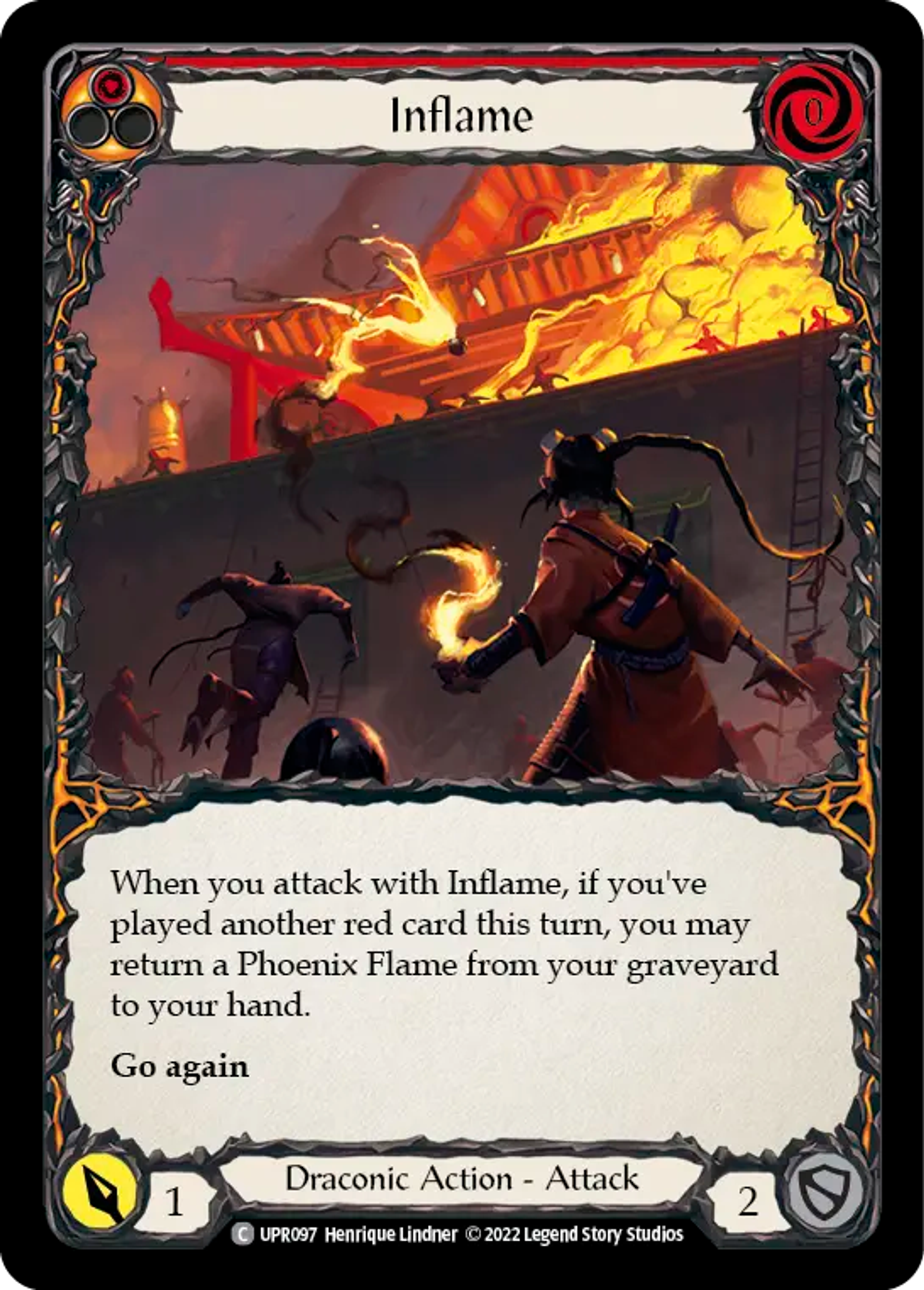 Inflame (Red) — Uprising — Flesh and Blood
