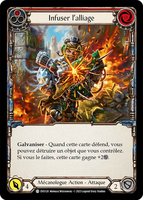 Infuser l’alliage — Bright Lights — Flesh and Blood