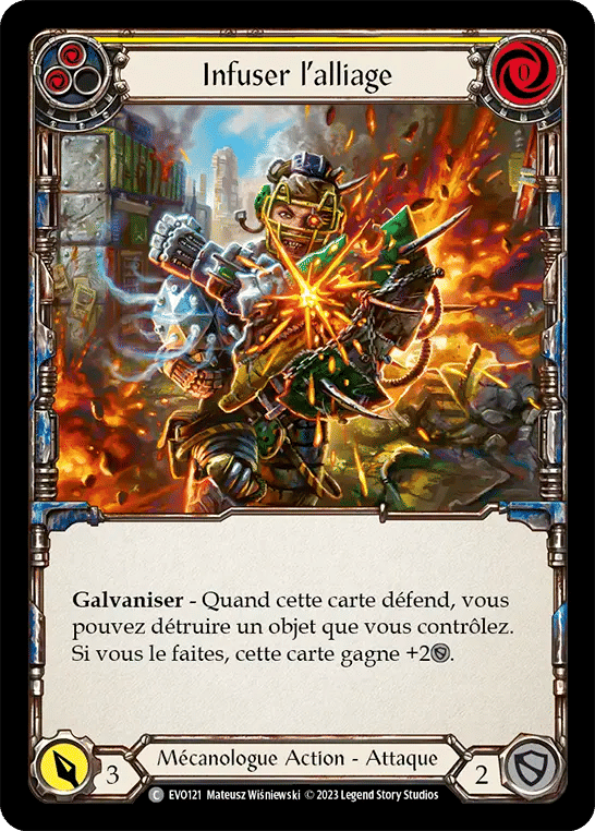 Infuser l’alliage — Bright Lights — Flesh and Blood