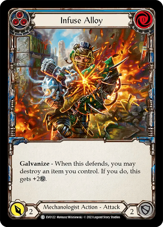 Infuse Alloy (Blue) — Bright Lights — Flesh and Blood