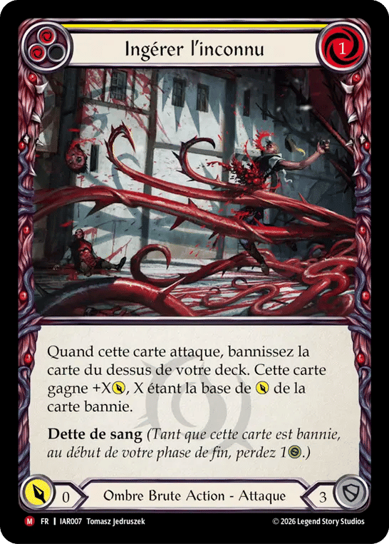 Ingérer l’inconnu — Usurp the Shadow Throne — Flesh and Blood