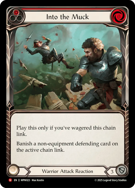 Into the Muck — Mastery Pack Warrior — Flesh and Blood