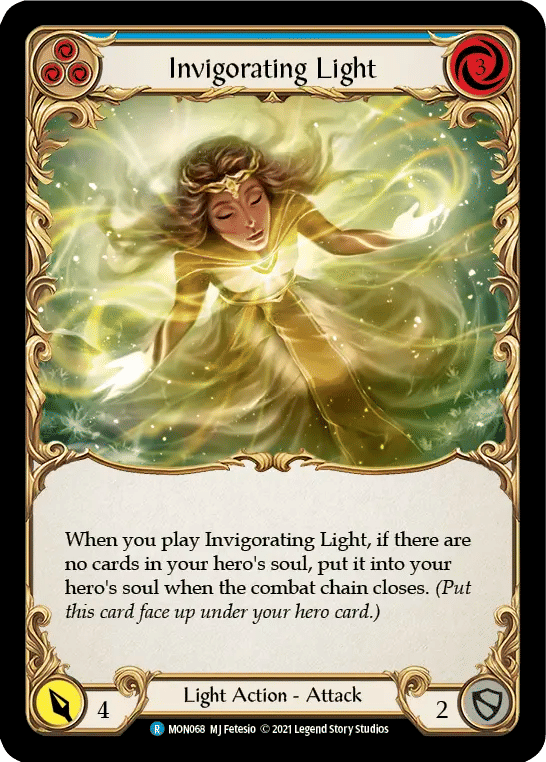 Invigorating Light (Blue) — Monarch — Flesh and Blood