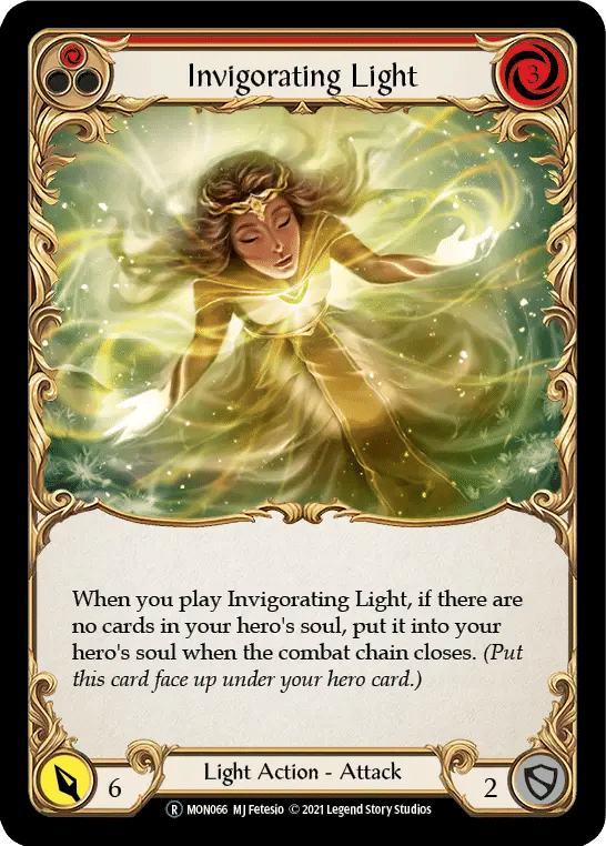Invigorating Light (Red) — Monarch - Unlimited — Flesh and Blood