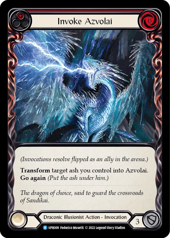 Invoke Azvolai (Red) — Uprising — Flesh and Blood