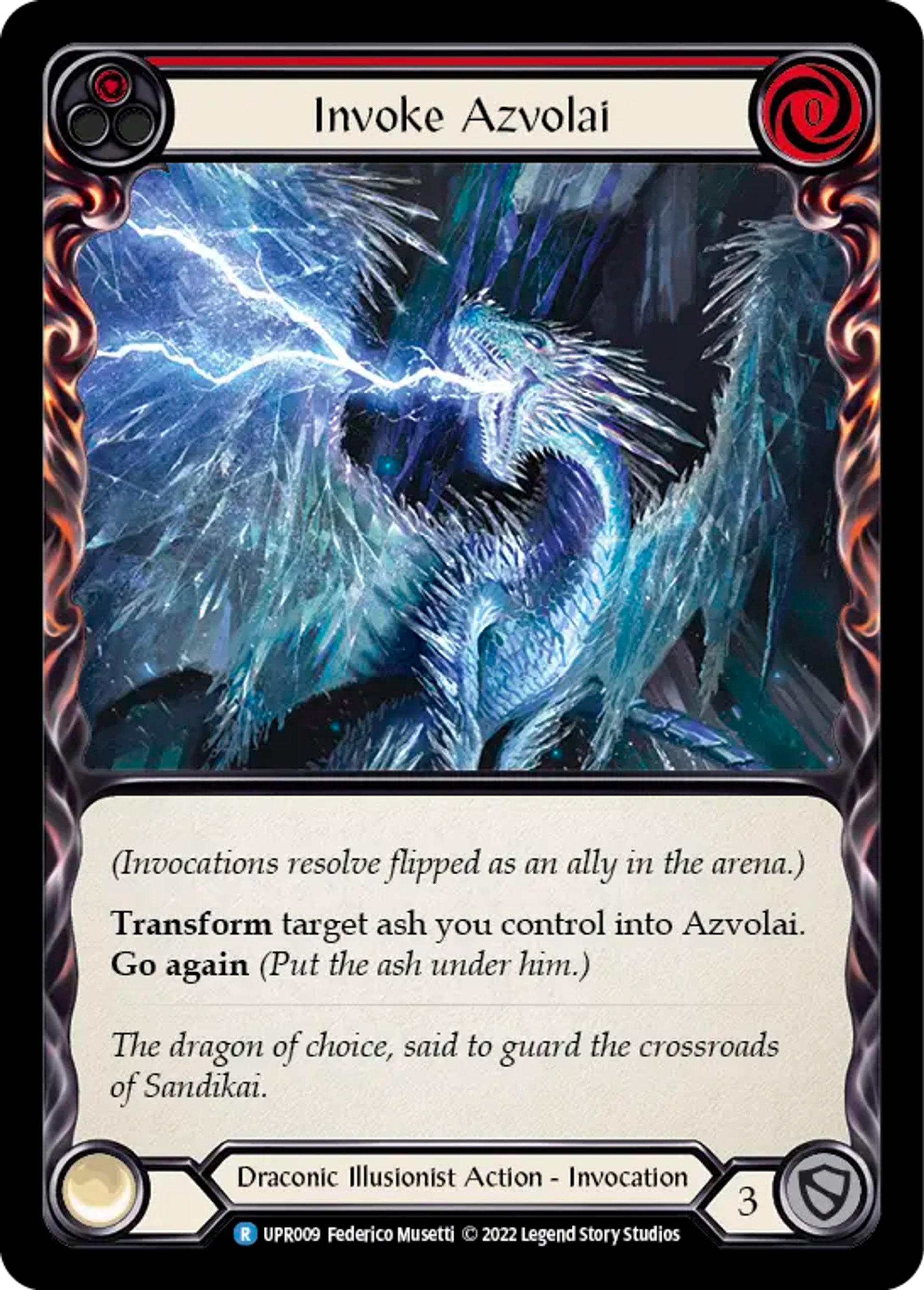 Invoke Azvolai (Red) — Uprising — Flesh and Blood