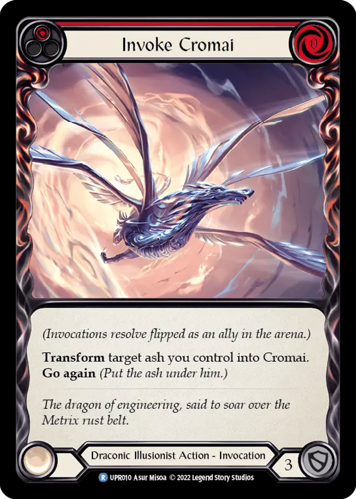 Invoke Cromai (Red) from Uprising - Flesh and Blood