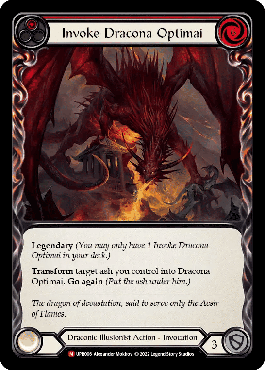 Invoke Dracona Optimai — Uprising — Flesh and Blood