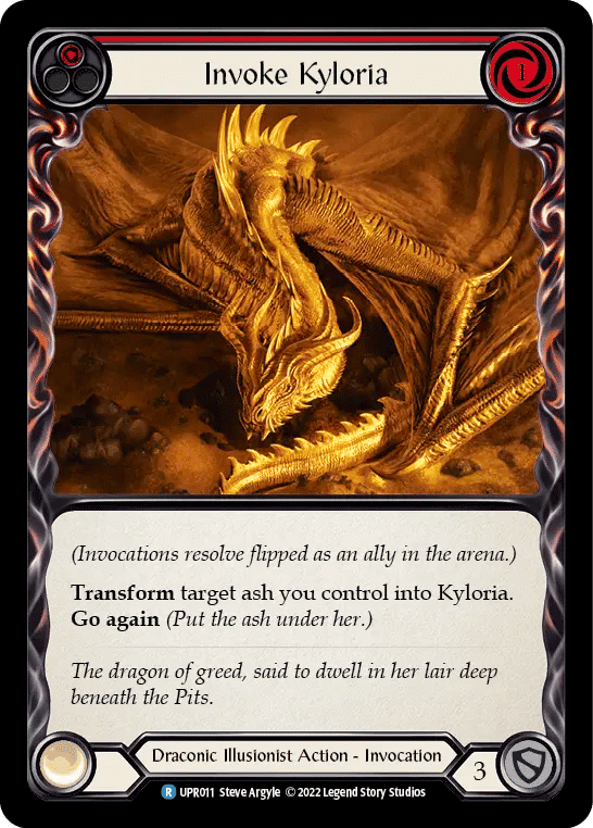 Invoke Kyloria (Red) — Uprising — Flesh and Blood