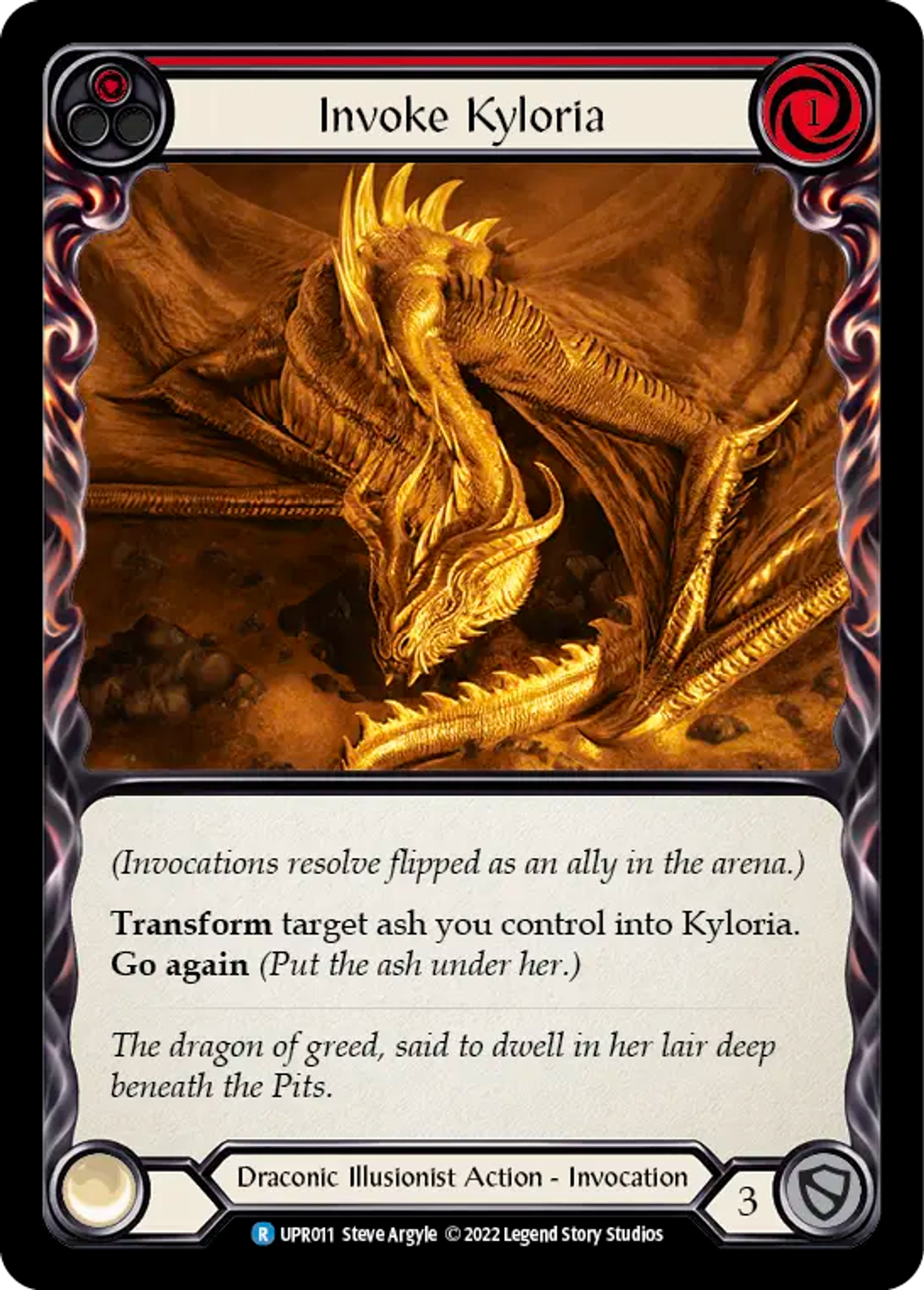 Invoke Kyloria (Red) — Uprising — Flesh and Blood
