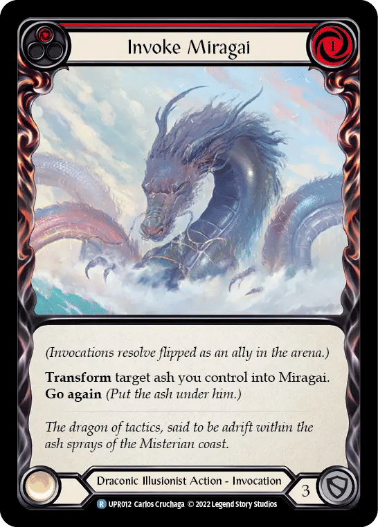 Invoke Miragai (Red) — Uprising — Flesh and Blood