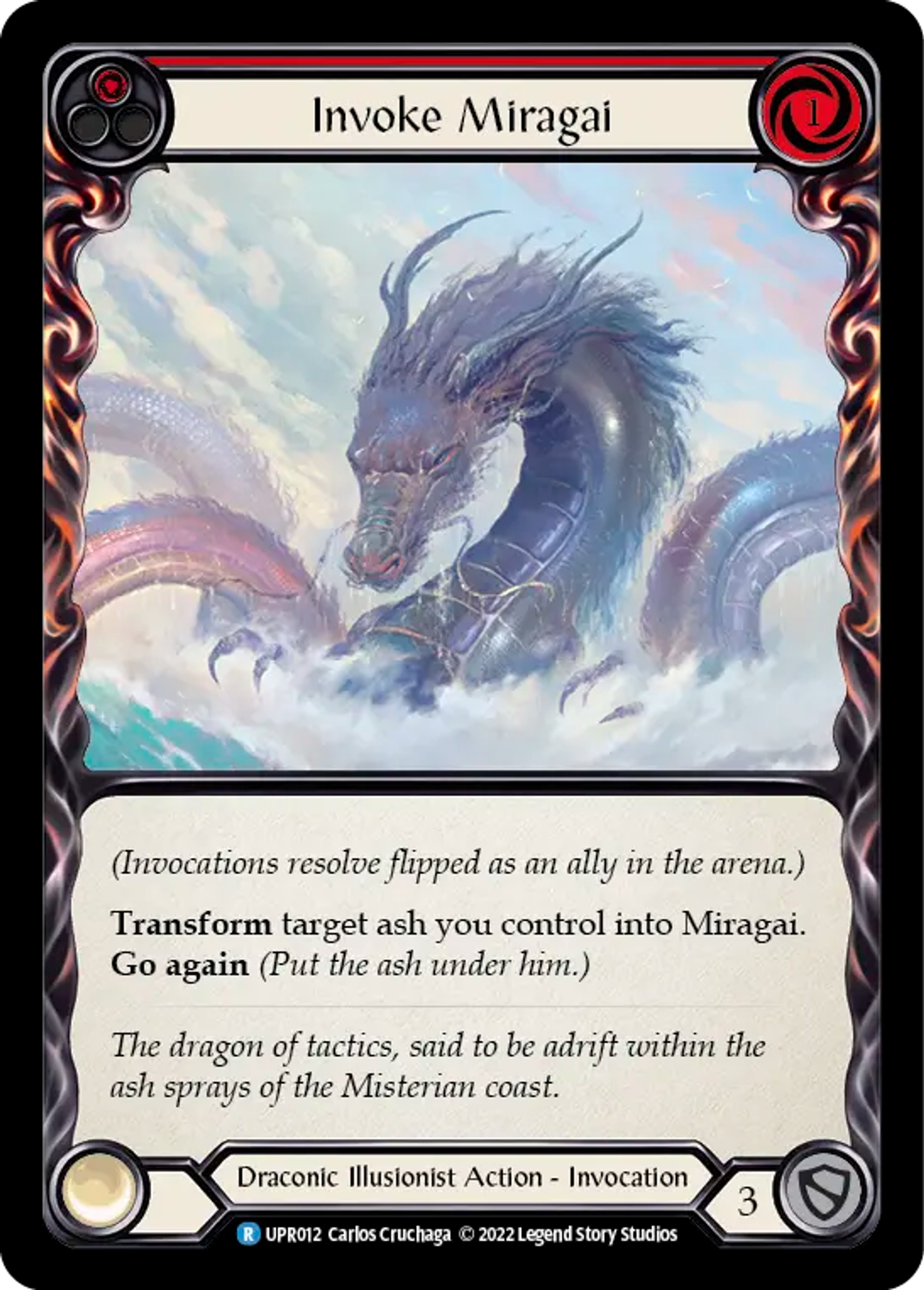 Invoke Miragai (Red) — Uprising — Flesh and Blood