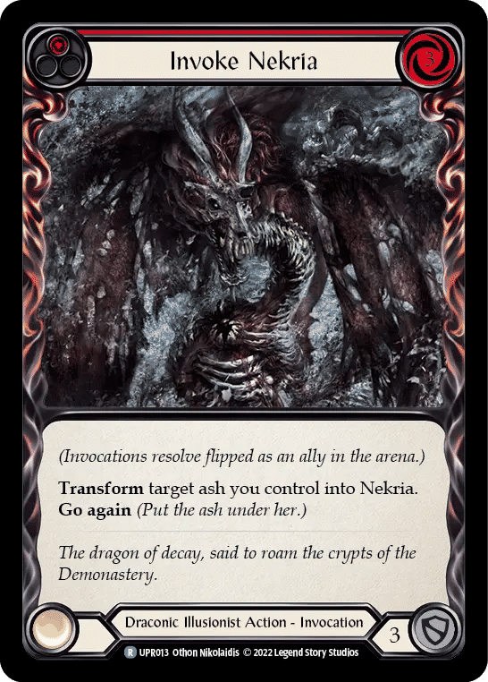 Invoke Nekria (Red) — Uprising — Flesh and Blood