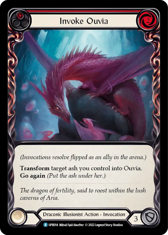 Invoke Ouvia (Red) — Uprising — Flesh and Blood