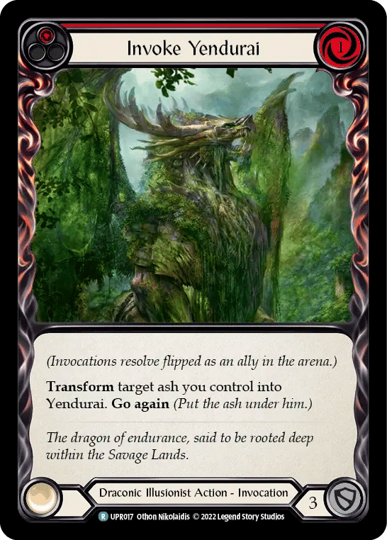 Invoke Yendurai (Red) — Uprising — Flesh and Blood