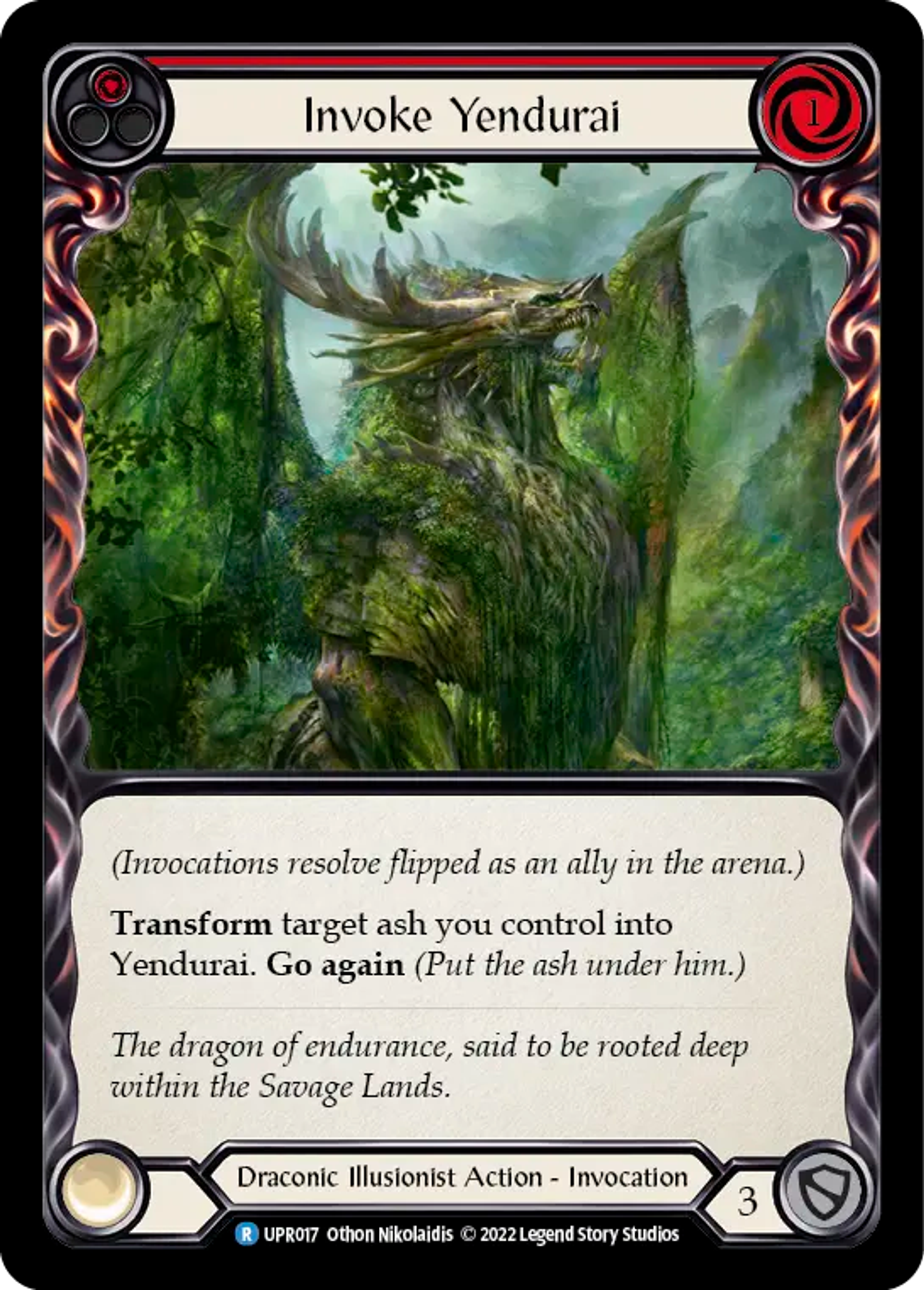 Invoke Yendurai (Red) — Uprising — Flesh and Blood