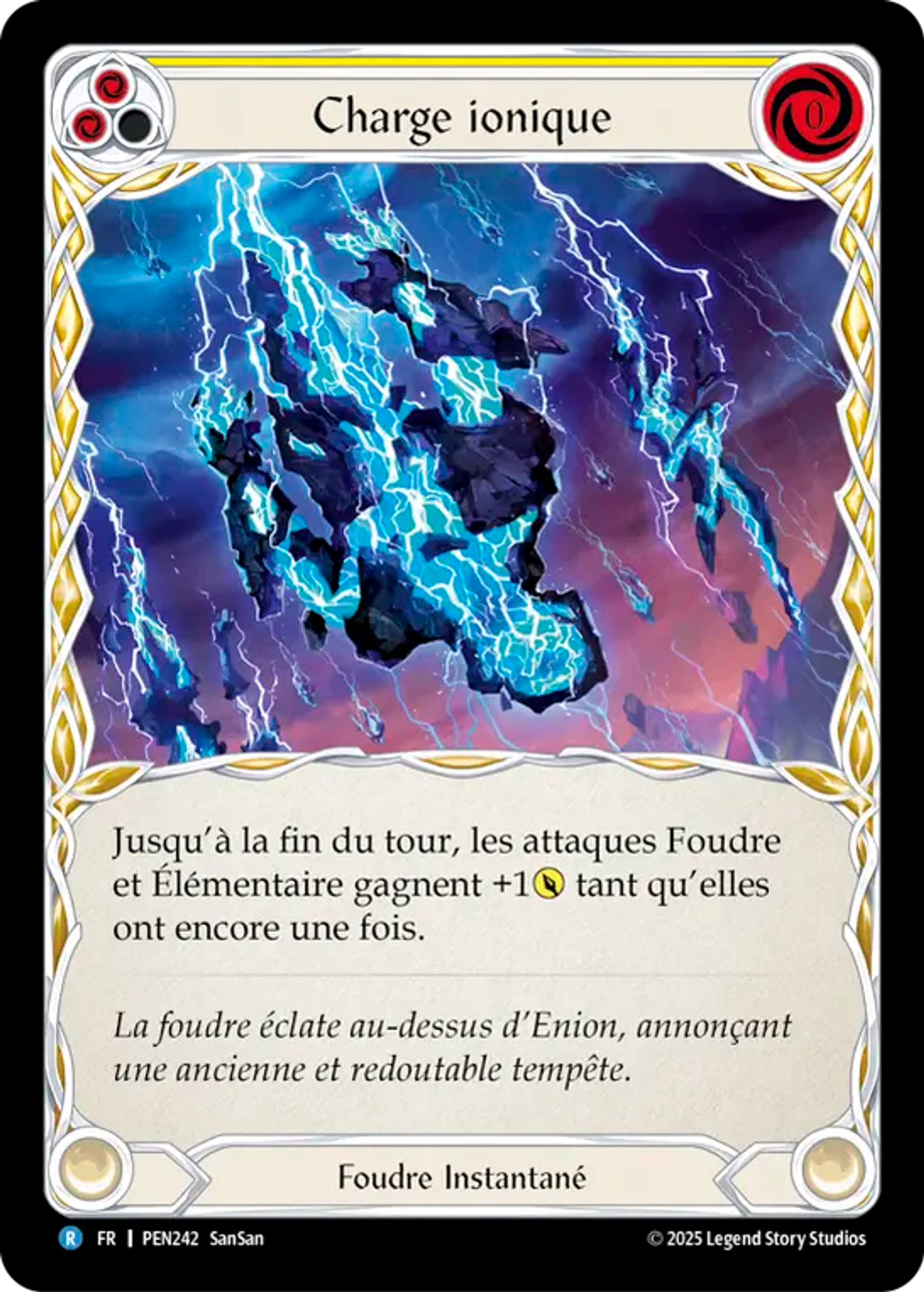 Ion Charged (Yellow) — Compendium of Rathe — Flesh and Blood