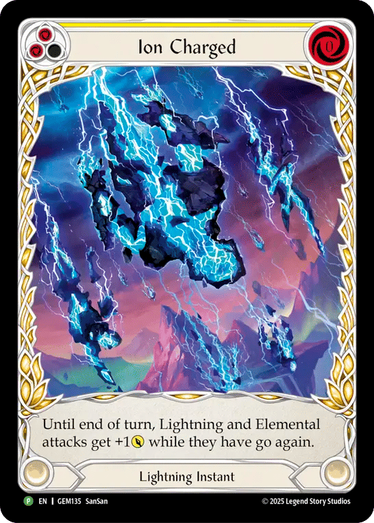 Ion Charged — GEM - Pack 4 — Flesh and Blood