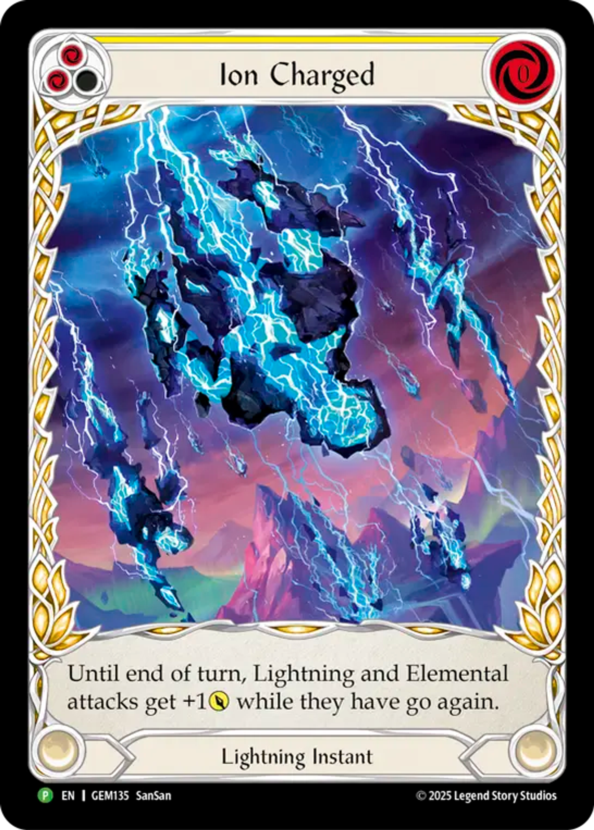 Ion Charged — GEM - Pack 4 — Flesh and Blood