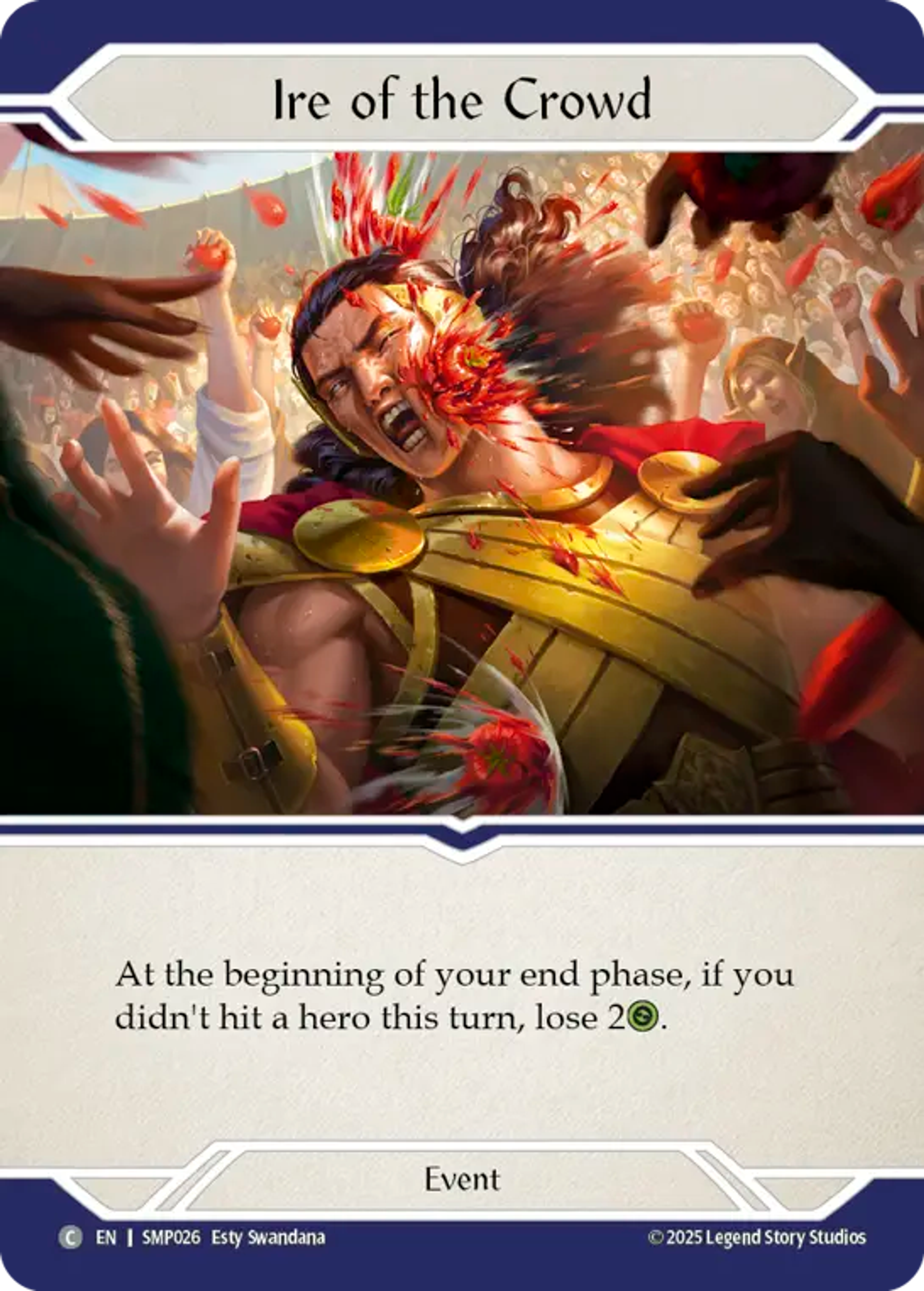 Ire of the Crowd — Smash Palace — Flesh and Blood