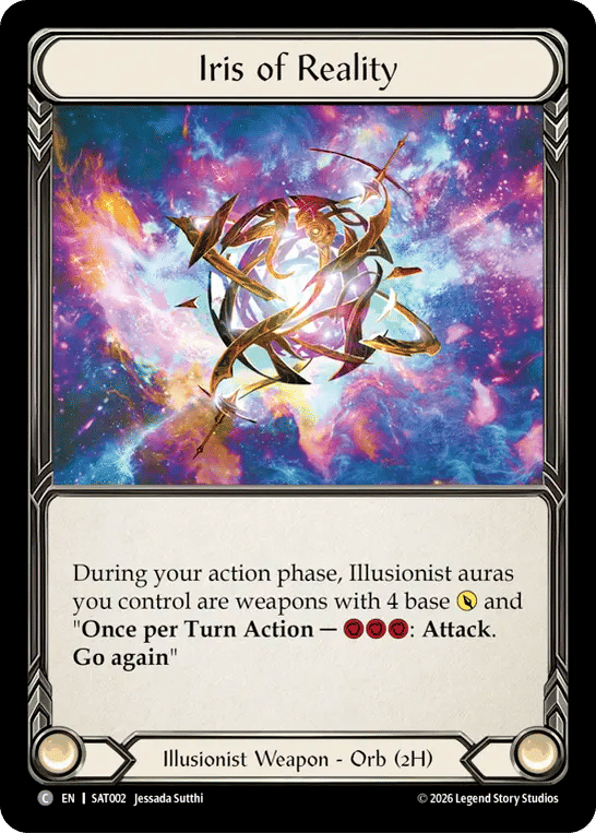 Iris of Reality — Silver Age - Prism, Advent of Thrones — Flesh and Blood