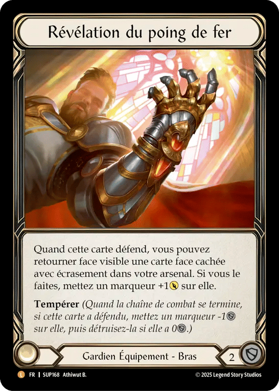 Révélation du poing de fer — Super Slam — Flesh and Blood