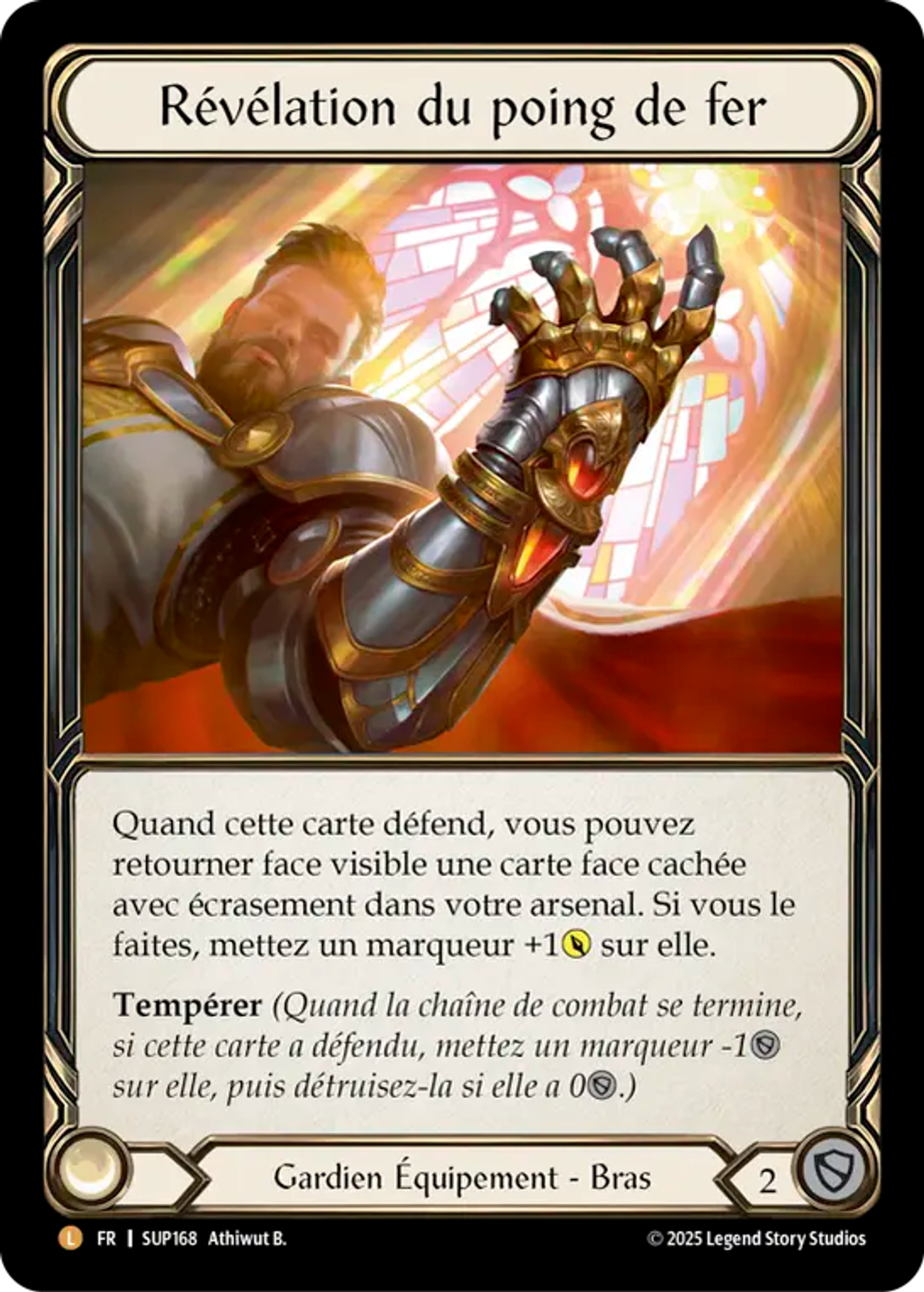 Révélation du poing de fer — Super Slam — Flesh and Blood