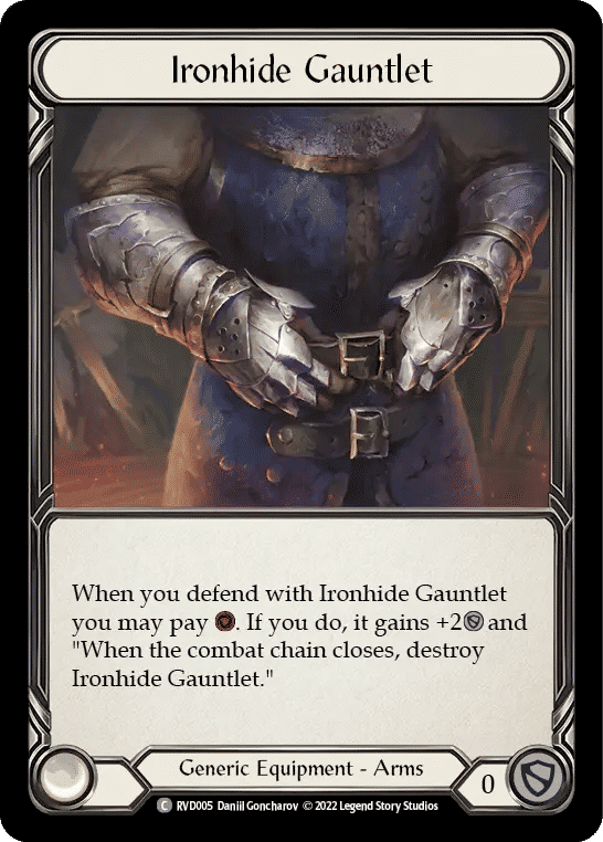 Ironhide Gauntlet — Classic Battles: Rhinar vs Dorinthea — Flesh and Blood