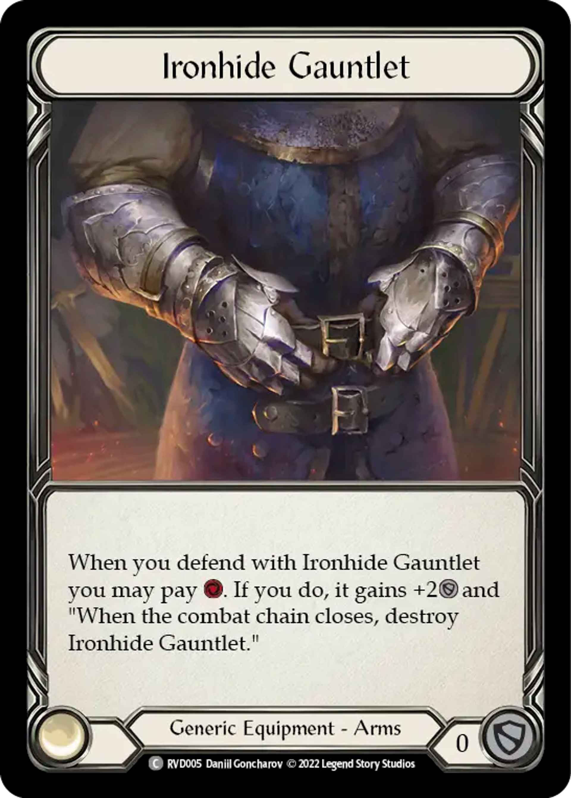 Ironhide Gauntlet — Classic Battles: Rhinar vs Dorinthea — Flesh and Blood