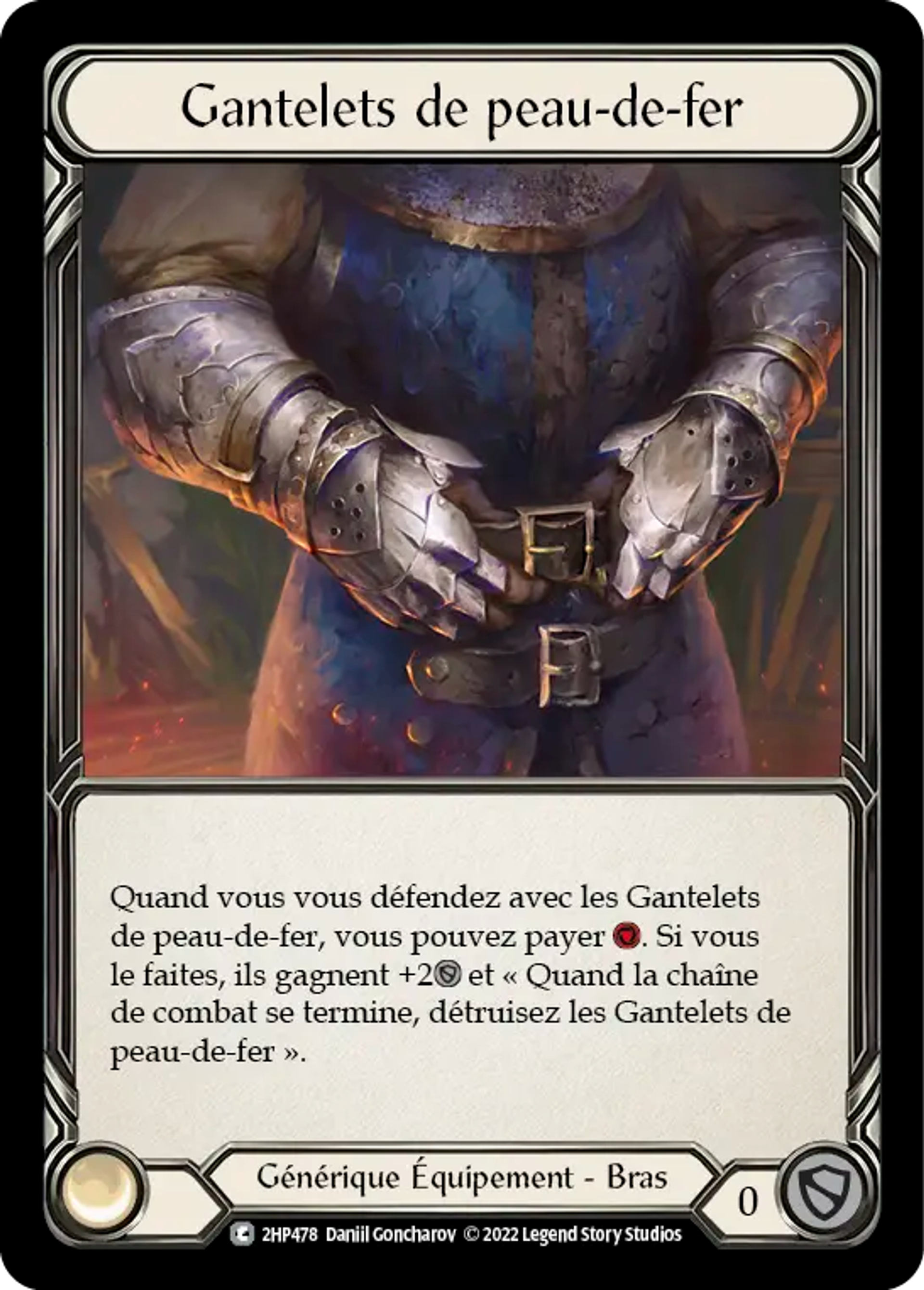 Gantelets de peau-de-fer — History Pack 2 - Black Label — Flesh and Blood