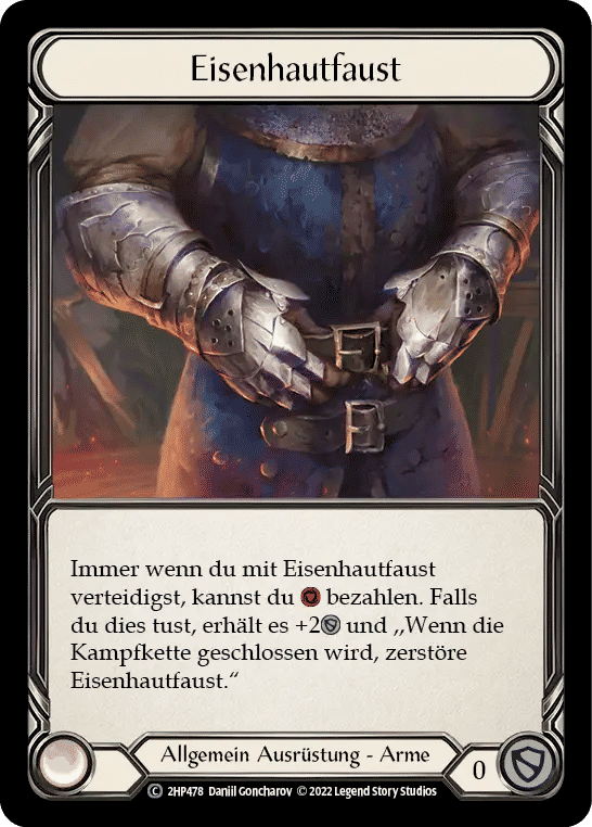 Ironhide Gauntlet — History Pack 2 - Black Label — Flesh and Blood