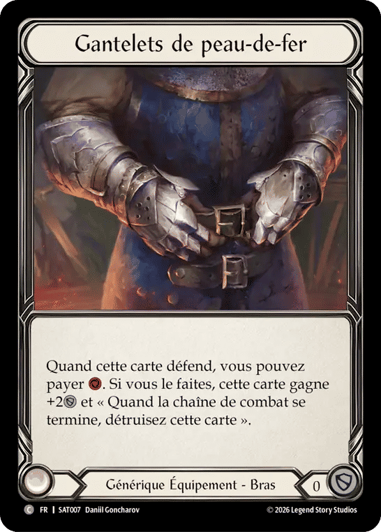 Gantelets de peau-de-fer — Silver Age - Prism, Advent of Thrones — Flesh and Blood
