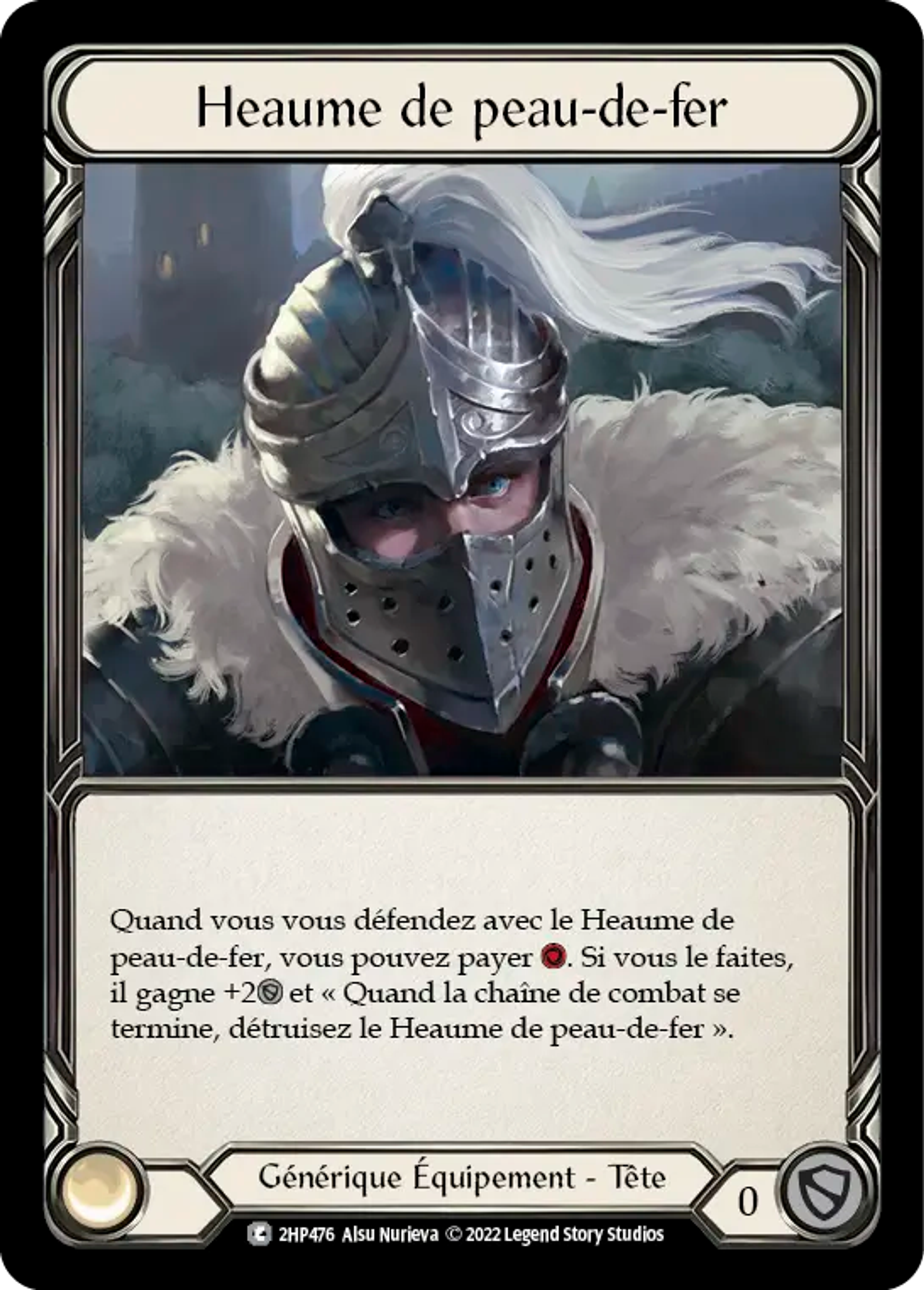 Heaume de peau-de-fer — History Pack 2 - Black Label — Flesh and Blood