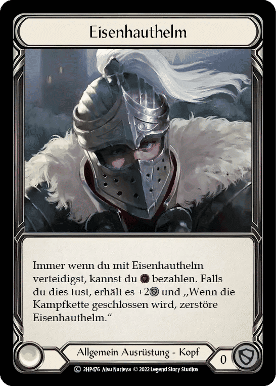 Ironhide Helm — History Pack 2 - Black Label — Flesh and Blood