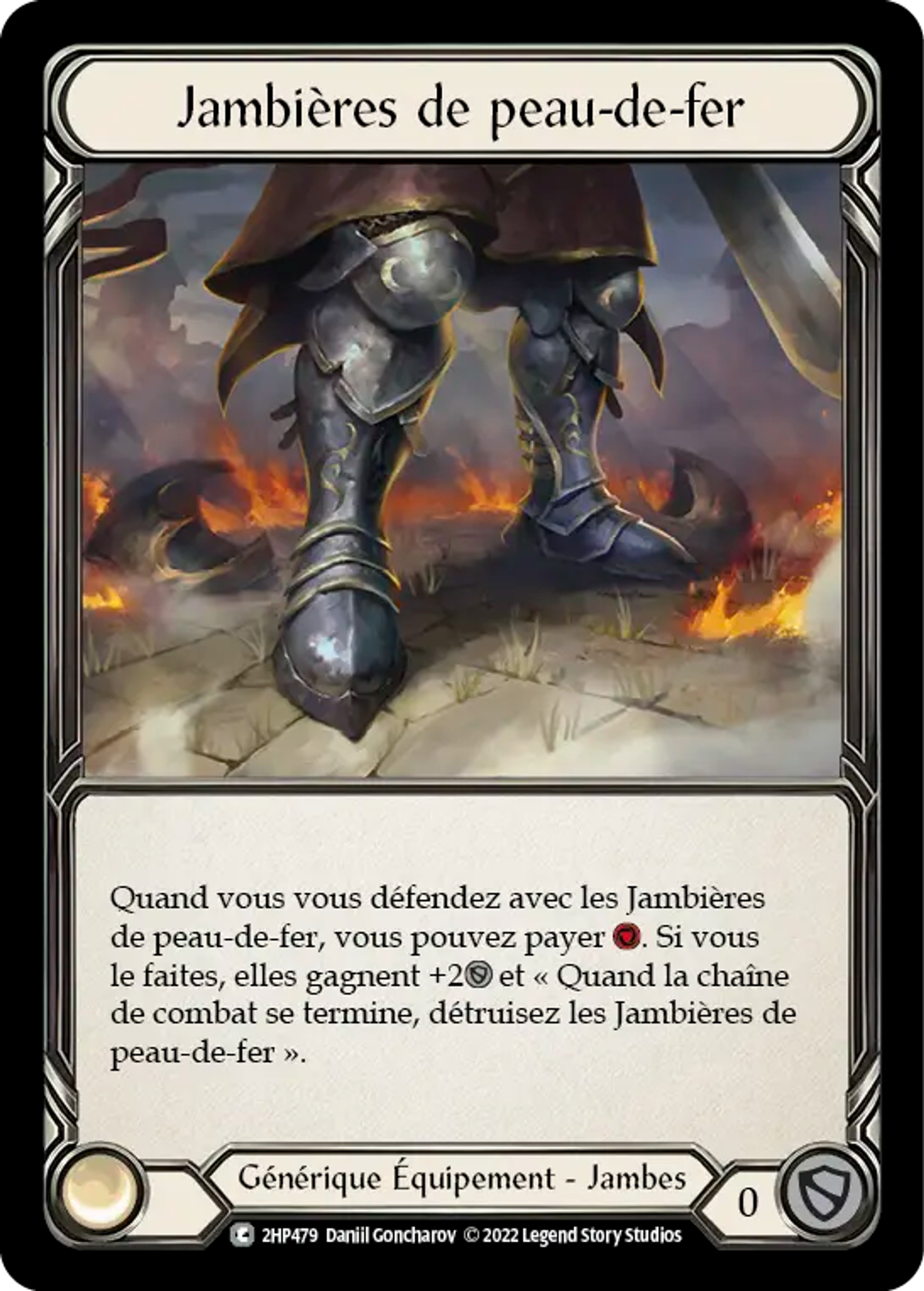 Jambières de peau-de-fer — History Pack 2 - Black Label — Flesh and Blood