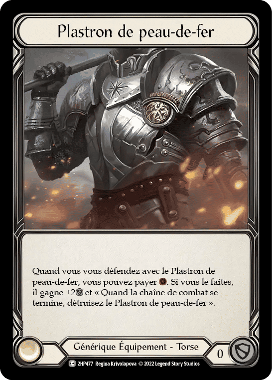 Plastron de peau-de-fer — History Pack 2 - Black Label — Flesh and Blood