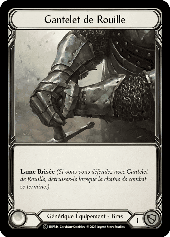 Gantelet de Rouille — History Pack 1 - Black Label — Flesh and Blood