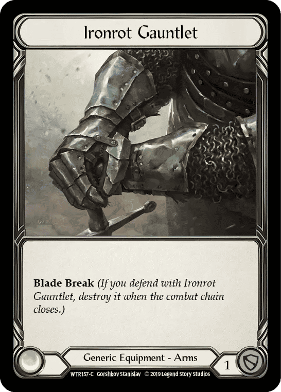 Ironrot Gauntlet — Welcome to Rathe — Flesh and Blood