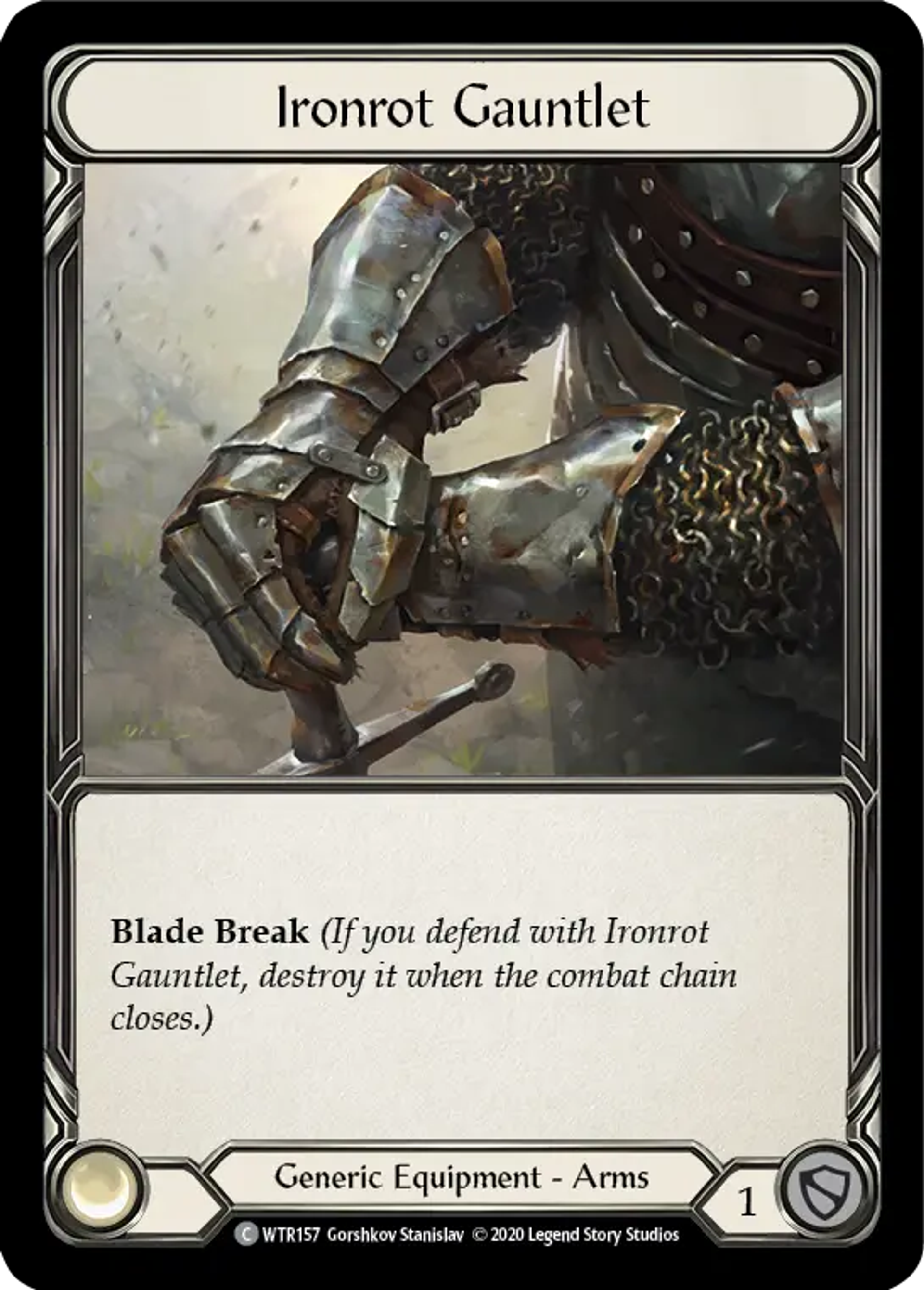 Ironrot Gauntlet — Welcome to Rathe - Unlimited — Flesh and Blood