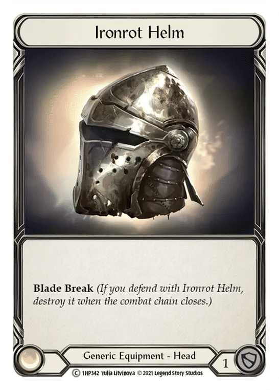 Ironrot Helm — History Pack 1 — Flesh and Blood