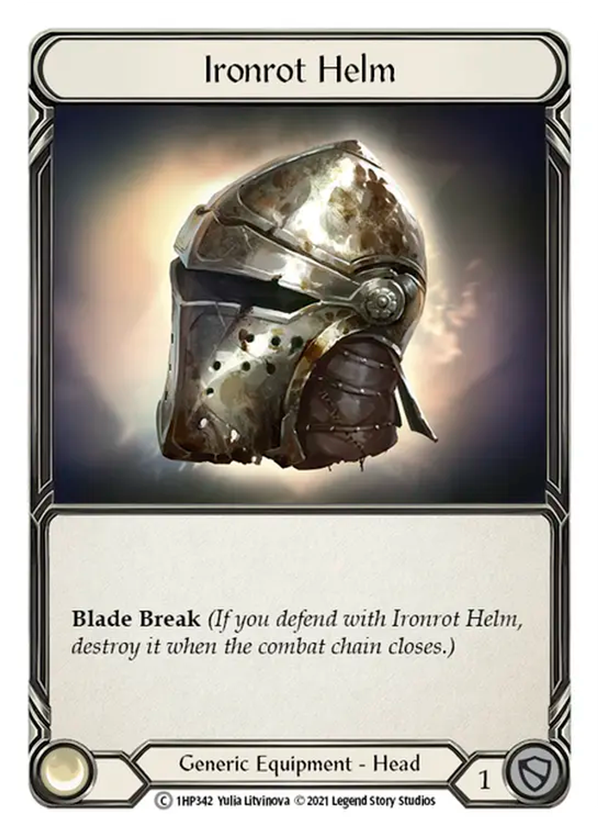 Ironrot Helm — History Pack 1 — Flesh and Blood
