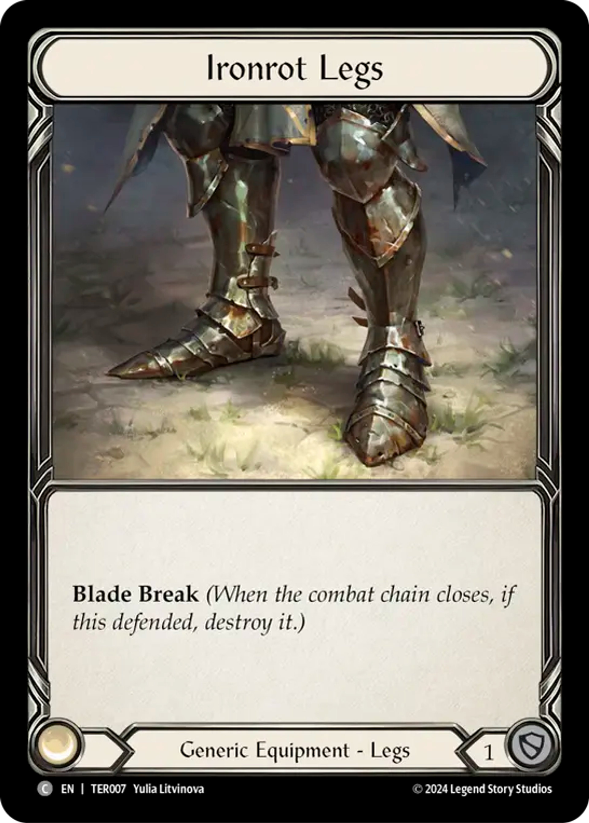 Ironrot Legs — 1st Strike - Terra — Flesh and Blood