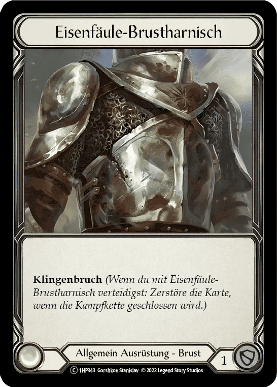 Ironrot Plate — History Pack 1 - Black Label — Flesh and Blood