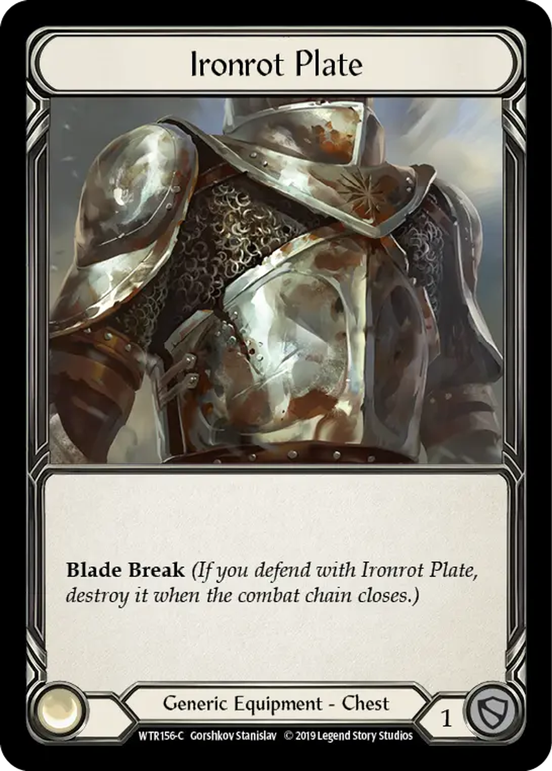 Ironrot Plate — Welcome to Rathe — Flesh and Blood