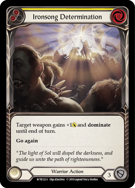 Ironsong Determination — Welcome to Rathe — Flesh and Blood